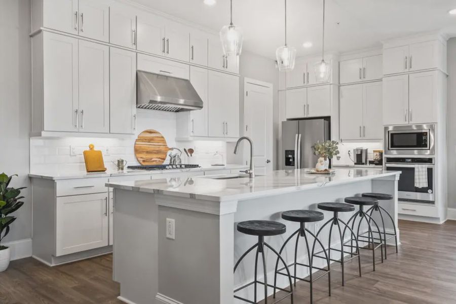 Furnished interior in a model home at The Reserve at Bells Ferry in Kennesaw (Image 9).