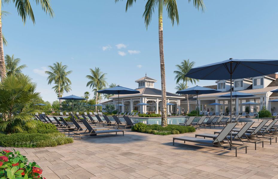 TerraWalk at Babcock Ranch offers a resort-lifestyle community with luxury new construction homes