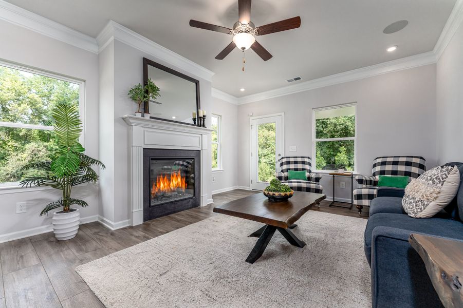 The Piedmont - Family Room The Piedmont - Family Room