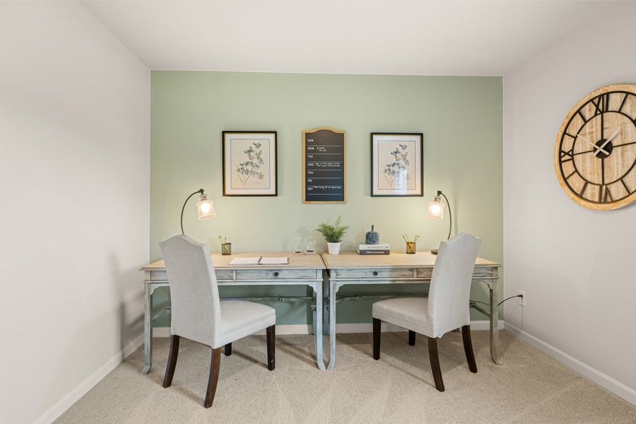 Furnished interior in a model home at The Islands in Beech Island (Image 29).