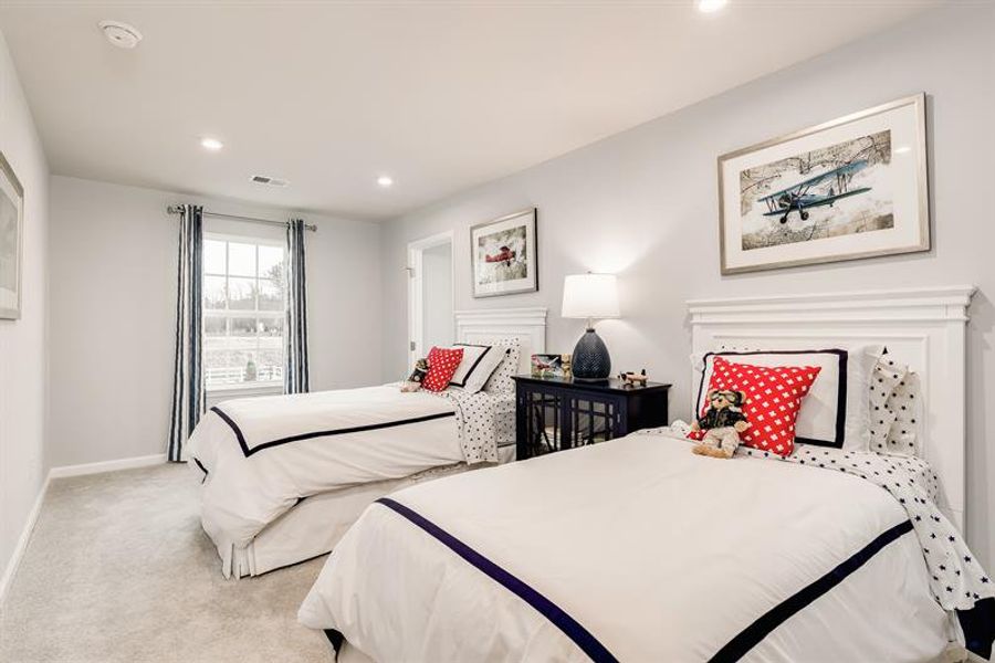 A welcome space for visiting family to feel right at home.