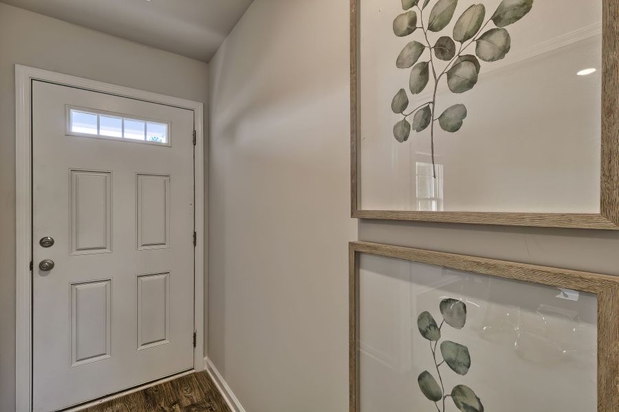 Furnished interior in a model home at Hidden Hills in Laurens (Image 7).