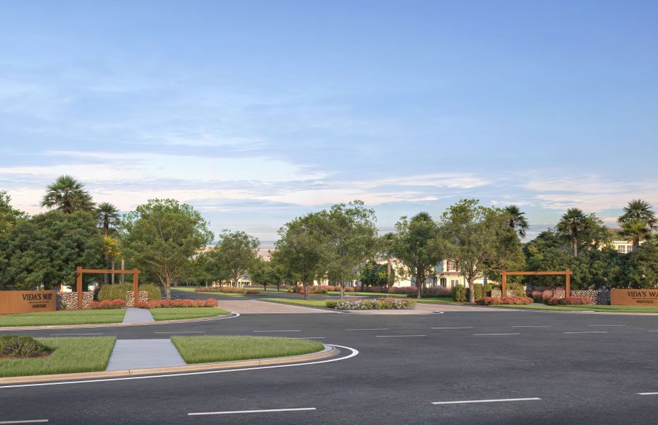 Heritage Entry Rendering