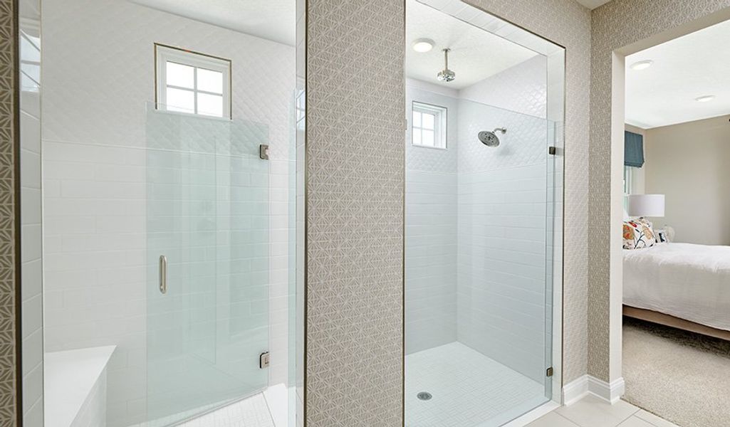 Furnished interior in a model home at Oakwood Estates in Green Cove Springs (Image 11).