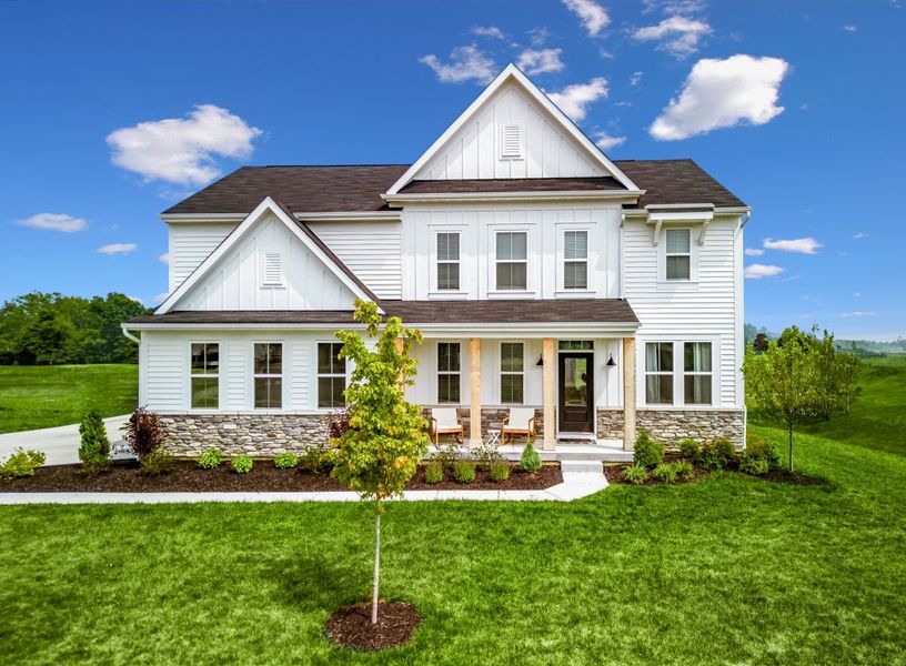 Front exterior of a home in the Vista Hills community, located in Louisville, KY (Image 15). Front exterior of a home in the Vista Hills community, located in Louisville, KY (Image 15).