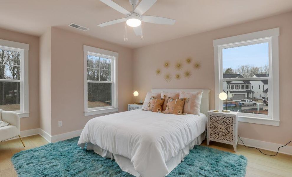 Furnished interior in a model home at Villas at Dawsonville in Dawsonville (Image 16).