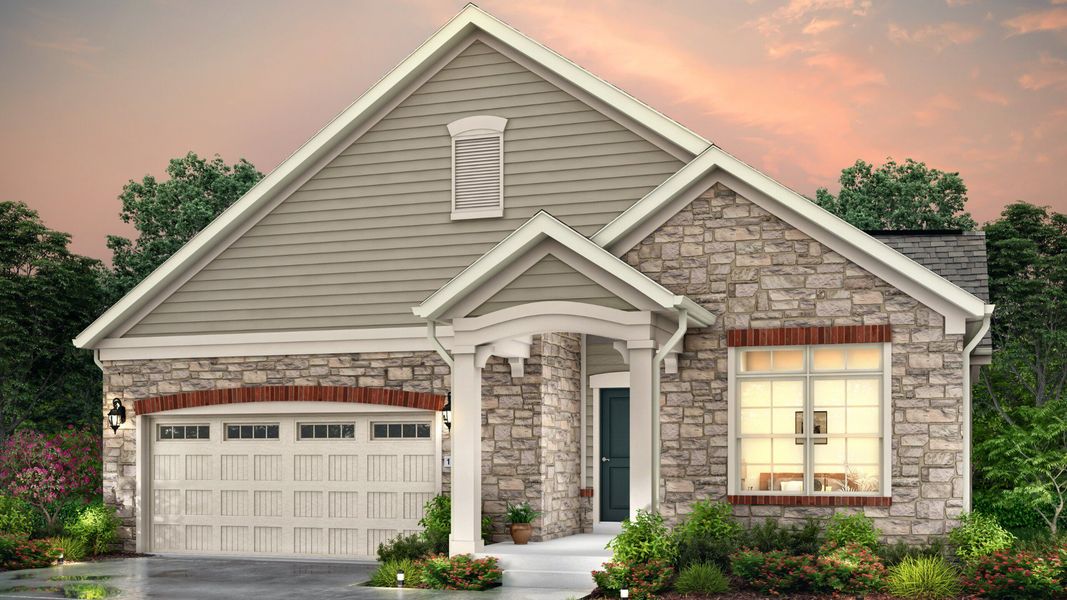 Front exterior of a home in the Courtyards by Carrell community, located in Ocean Isle Beach, NC (Image 12).