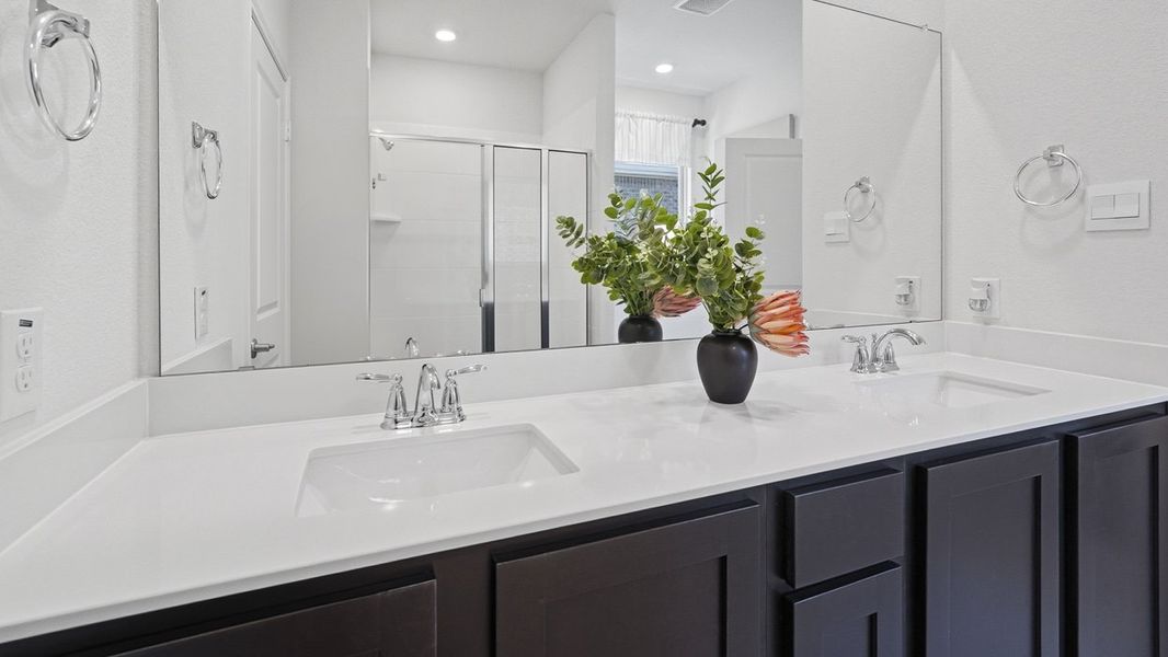 Close-up of interior finishes in a home at The Woods at Lindsey Place, Anna (Image 110).