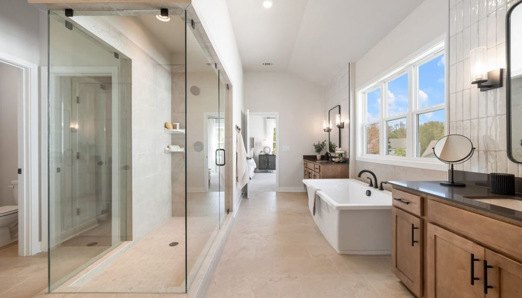 Furnished interior in a model home at Ponderosa Farms Manor in Gainesville (Image 39). Furnished interior in a model home at Ponderosa Farms Manor in Gainesville (Image 39).