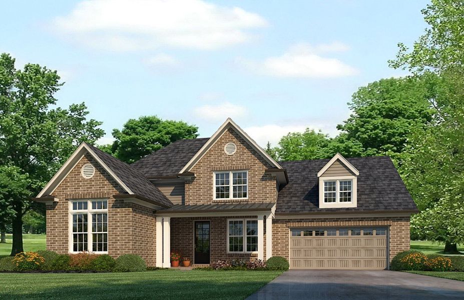 Front exterior of a home in the Twin Oaks community, located in Oakland, TN (Image 7). Front exterior of a home in the Twin Oaks community, located in Oakland, TN (Image 7).