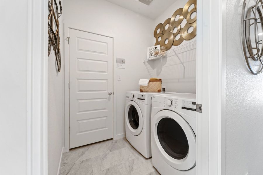 Granary Model Home - Laundry Room