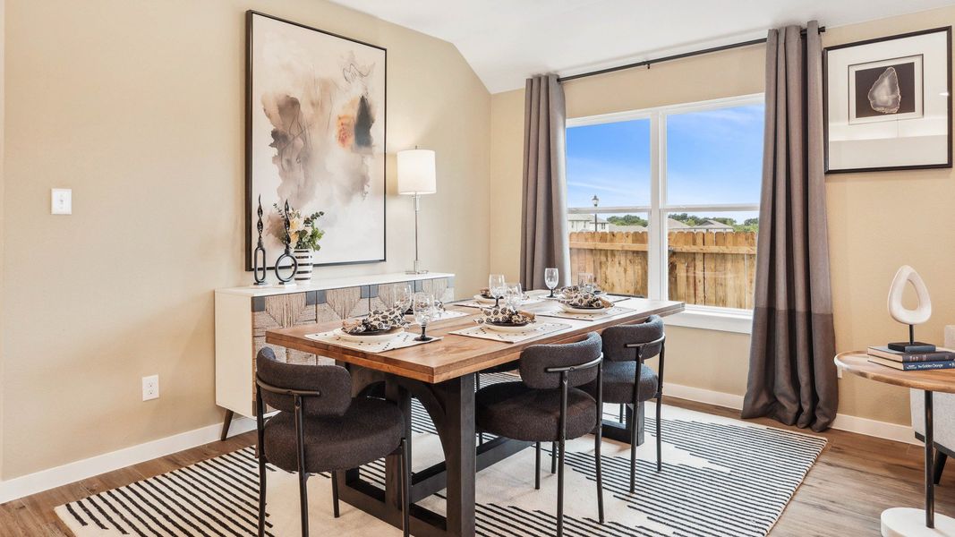 Furnished interior in a model home at Morningside in Josephine (Image 11).