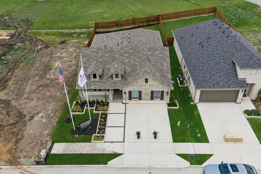 Front exterior of a home in the Terra Vella community, located in Haslet, TX (Image 4). Front exterior of a home in the Terra Vella community, located in Haslet, TX (Image 4).