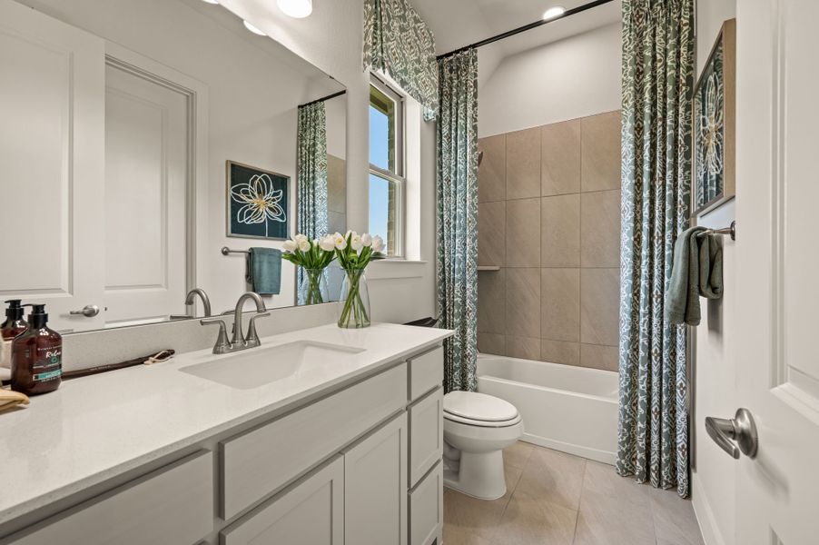 Furnished interior in a model home at NorthGlen in Haslet (Image 44). Furnished interior in a model home at NorthGlen in Haslet (Image 44).