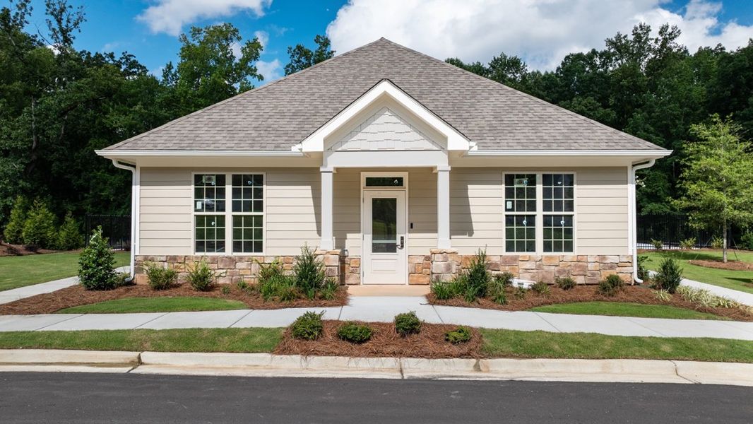 Front exterior of a home in the Butner Estates community, located in South Fulton, GA (Image 16). Front exterior of a home in the Butner Estates community, located in South Fulton, GA (Image 16).