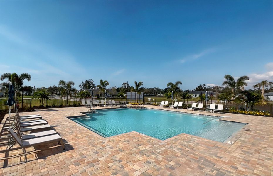Private amenities in this new home community in Nokomis, Florida Private amenities in this new home community in Nokomis, Florida