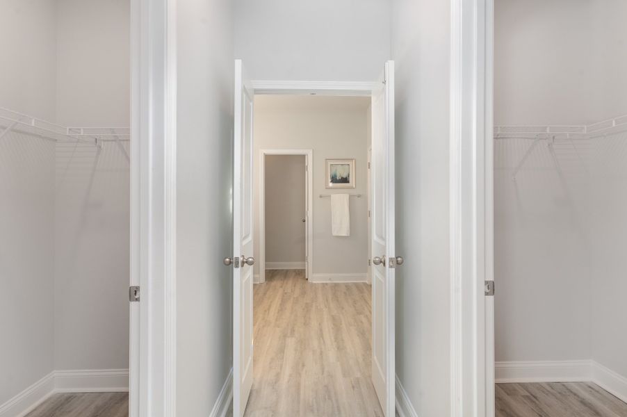 Furnished interior in a model home at Ranch Haven in Murrells Inlet (Image 36).