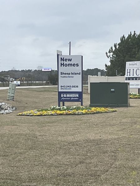 Discover new homes at Sheep Island by D.R. Horton, nestled in lush landscaping in Summerville, SC.