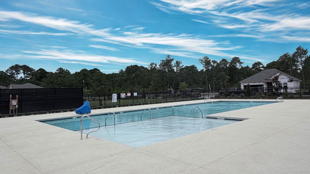 Soak in the sun at the pool