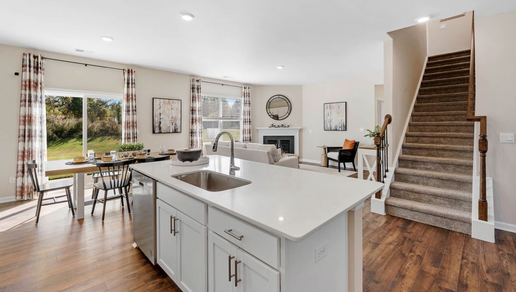 Furnished interior in a model home at Woodglen in Piedmont (Image 7).