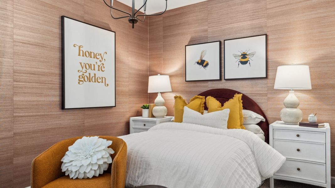 Furnished interior in a model home at Del Rio Ranch in Avondale (Image 34).