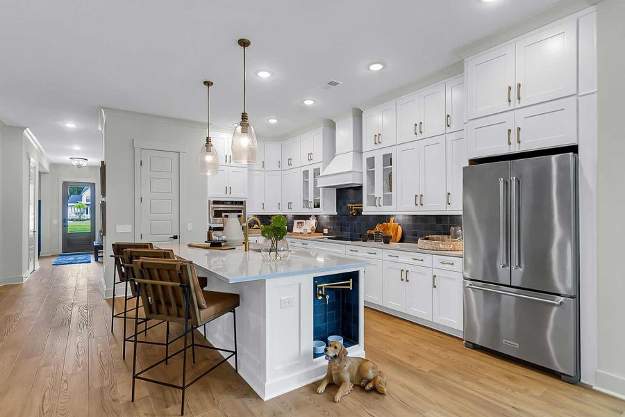 Furnished interior in a model home at Point Hope - Village Collection in Charleston (Image 10). Furnished interior in a model home at Point Hope - Village Collection in Charleston (Image 10).