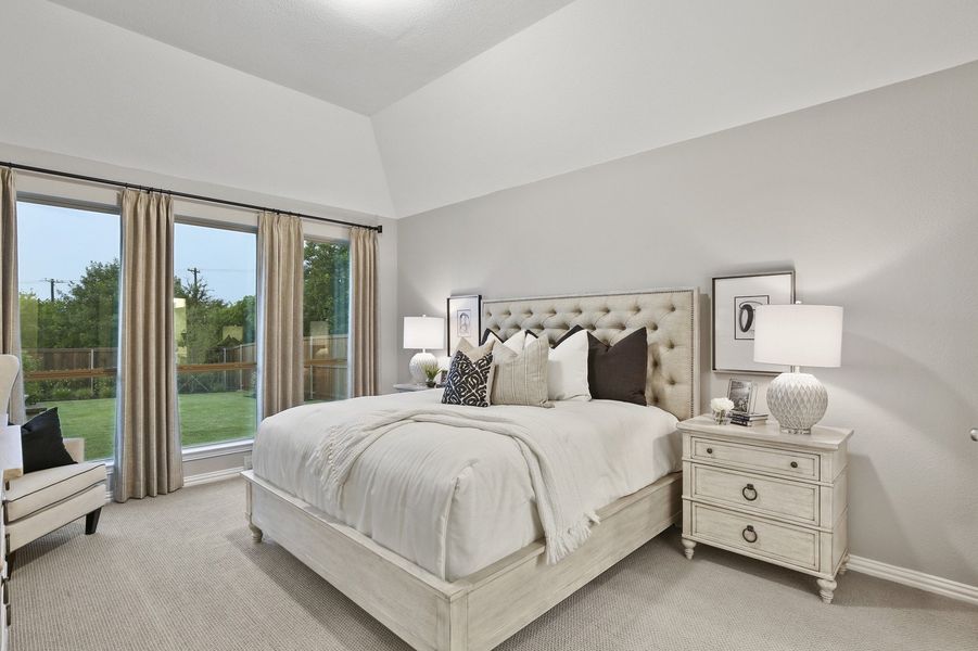 Wildridge 50s Model Plan 1521 Master Bedroom by American Legend Homes