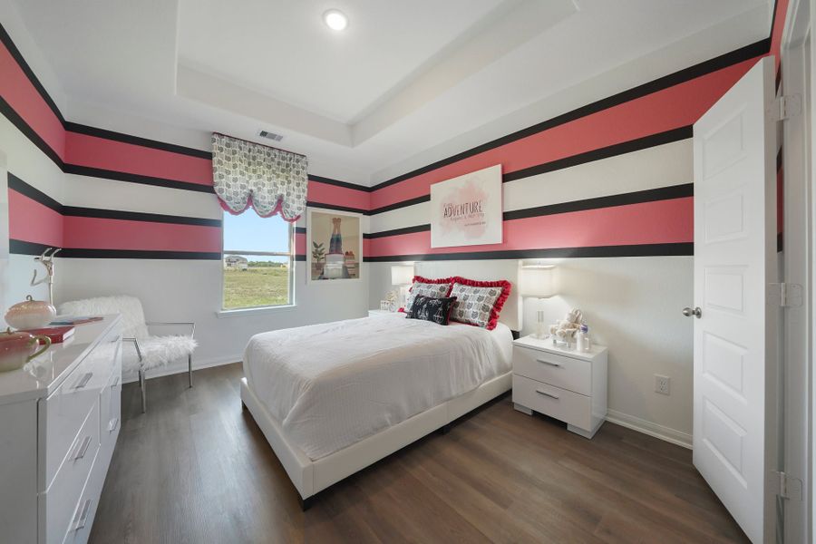 Blue Jays Landing Model Home - Madison Floorplan - Secondary Bedroom Blue Jays Landing Model Home - Madison Floorplan - Secondary Bedroom