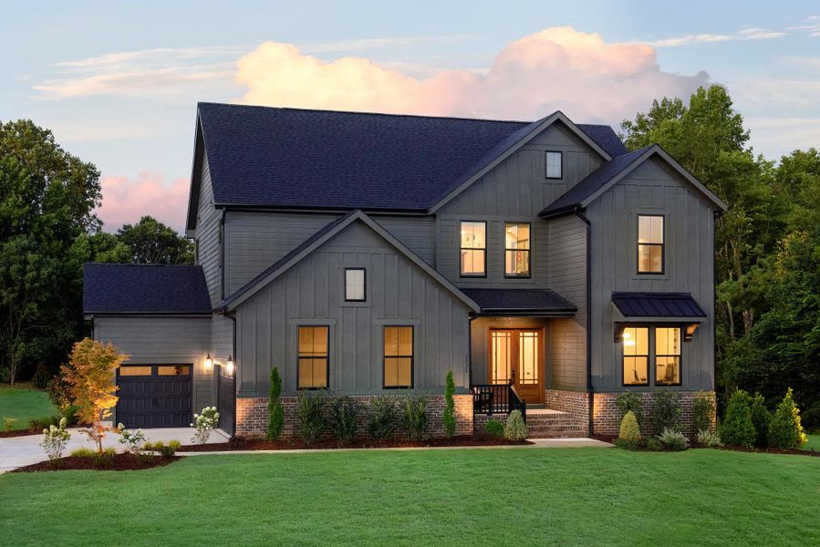 Front exterior of a home in the Williams Glen community, located in Hillsborough, NC (Image 1).