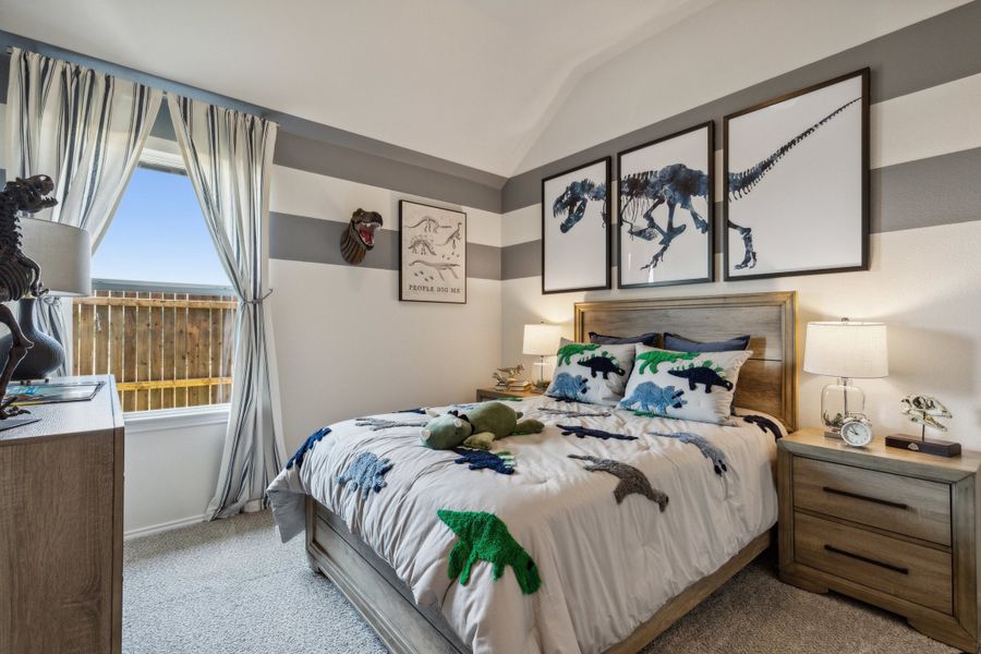 Furnished interior in a model home at Summer Crest in Fort Worth (Image 35).