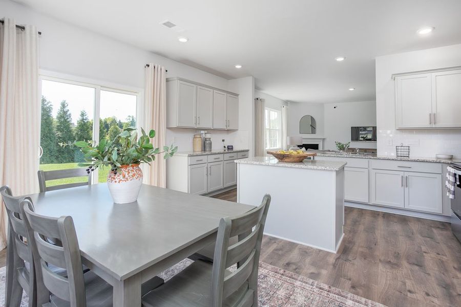 Furnished interior in a model home at Steeplegate Village in Trinity (Image 11).