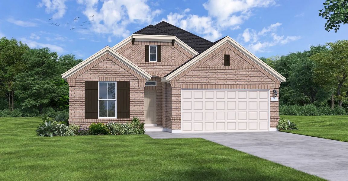 Front exterior of a home in the Ramble 50' community, located in Celina, TX (Image 17).