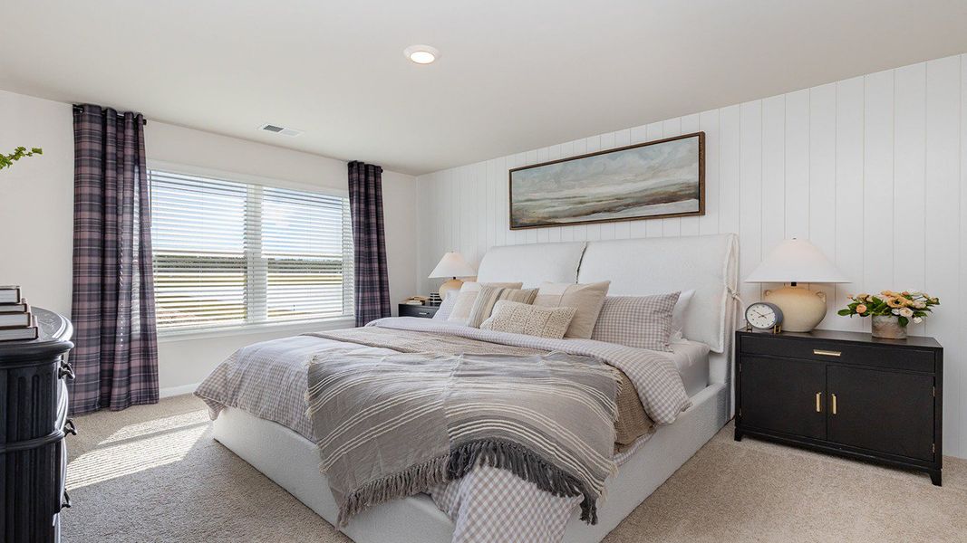 Furnished interior in a model home at Heritage Crossing in Conway (Image 12).