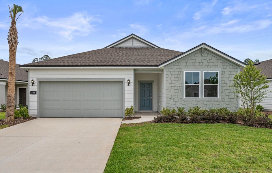 Charleston II Floorplan Lot 144 Exterior at Seminole Palms in Palm Coast Charleston II Floorplan Lot 144 Exterior at Seminole Palms in Palm Coast