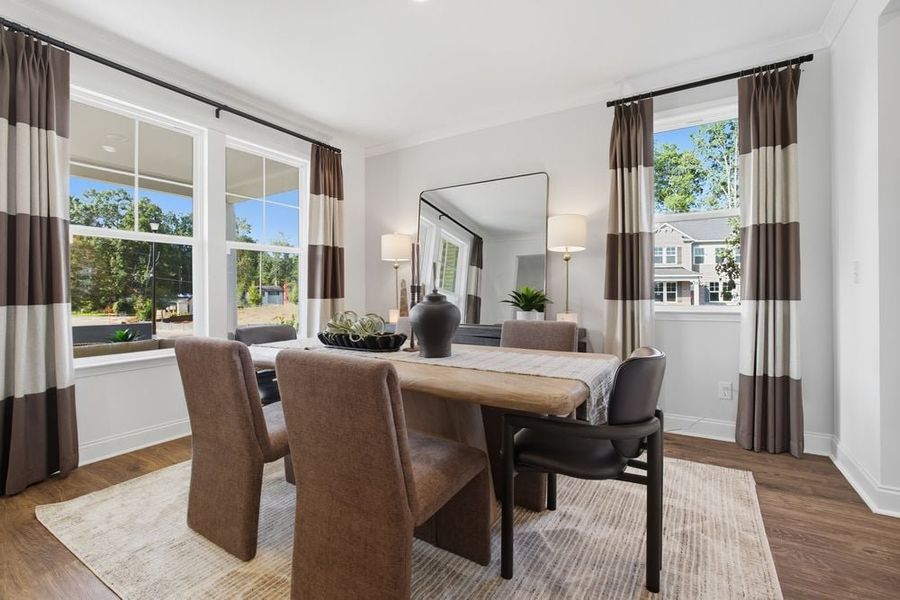Furnished interior in a model home at Watson Park in Snellville (Image 7). Furnished interior in a model home at Watson Park in Snellville (Image 7).