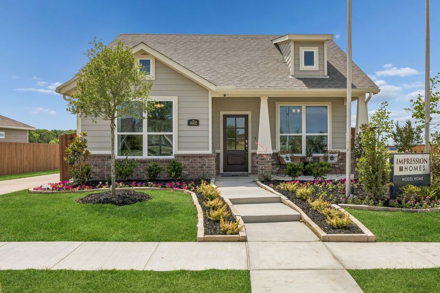 Front exterior of a home in the Heartland community, located in Heartland, TX (Image 1). Front exterior of a home in the Heartland community, located in Heartland, TX (Image 1).