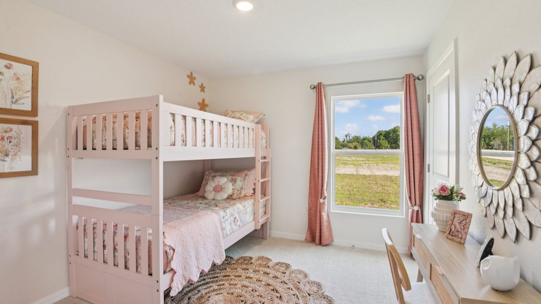 Furnished interior in a model home at Brighton Park in Hudson (Image 22).