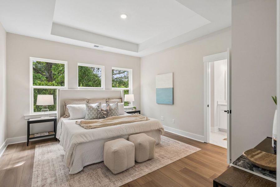Furnished interior in a model home at Discover Series - Select in Mount Pleasant (Image 6).