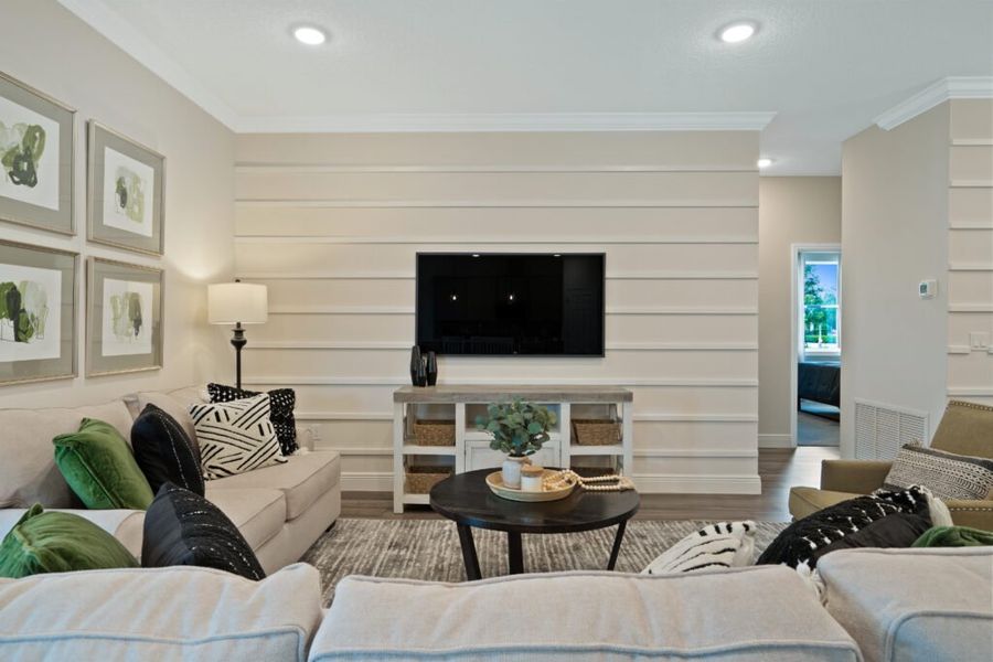 Furnished interior in a model home at Port St Lucie in Port St. Lucie (Image 7). Furnished interior in a model home at Port St Lucie in Port St. Lucie (Image 7).