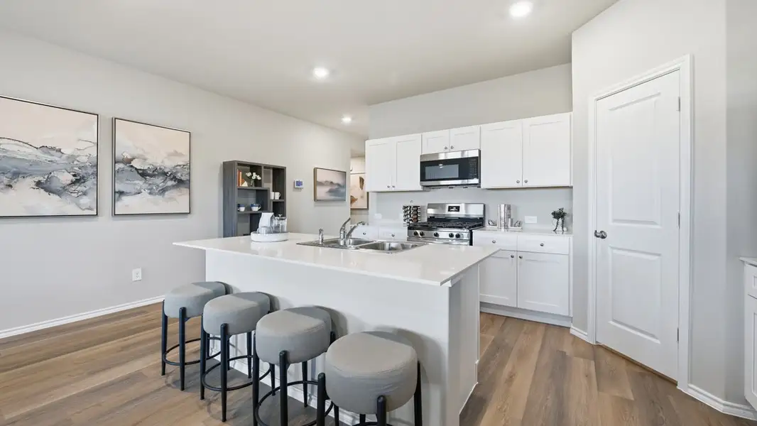 Furnished interior in a model home at Dry Creek in Bridgeport (Image 9). Furnished interior in a model home at Dry Creek in Bridgeport (Image 9).