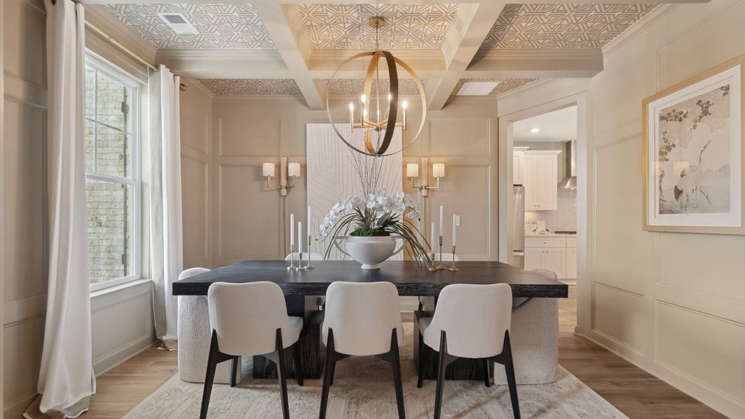 Furnished interior in a model home at Westwind Estates in Hampton (Image 3). Furnished interior in a model home at Westwind Estates in Hampton (Image 3).