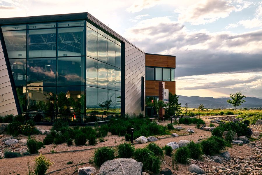 Condo located in Sterling Ranch Ridge Collection, Littleton, highlighting architectural design (Image 3).