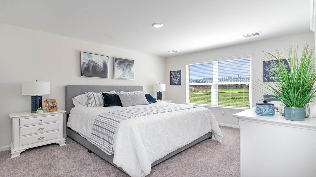 Furnished interior in a model home at Dove Crossing in Conway (Image 19).