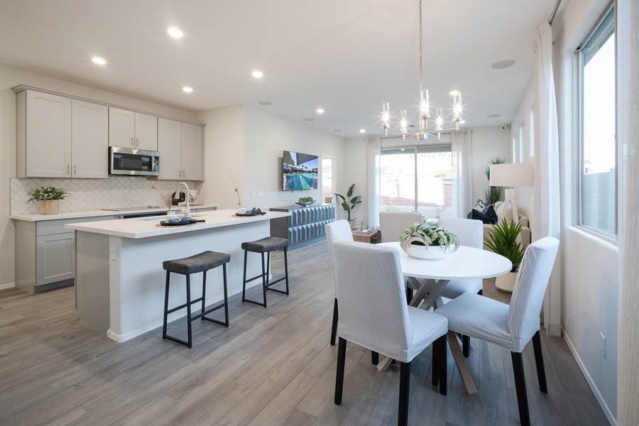 Furnished interior in a model home at Beacon Hill at Marley Park in Surprise (Image 11).