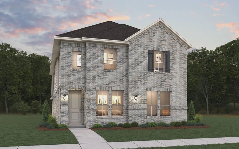 Front exterior of a home in the Ramble community, located in Celina, TX (Image 13).