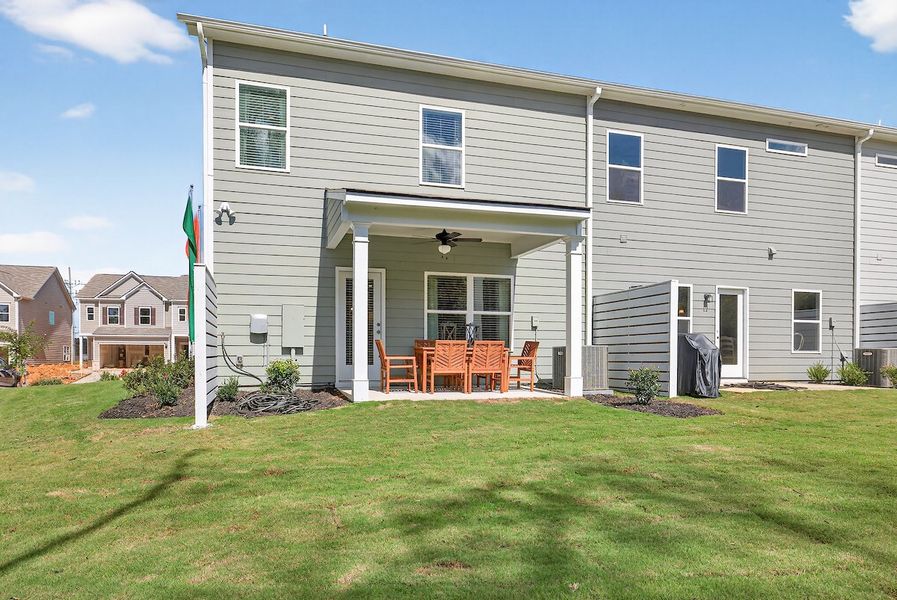 Exterior details of a home in Glendale Towns, Conyers (Image 19). Exterior details of a home in Glendale Towns, Conyers (Image 19).
