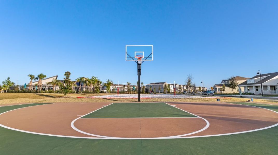 Basketball court