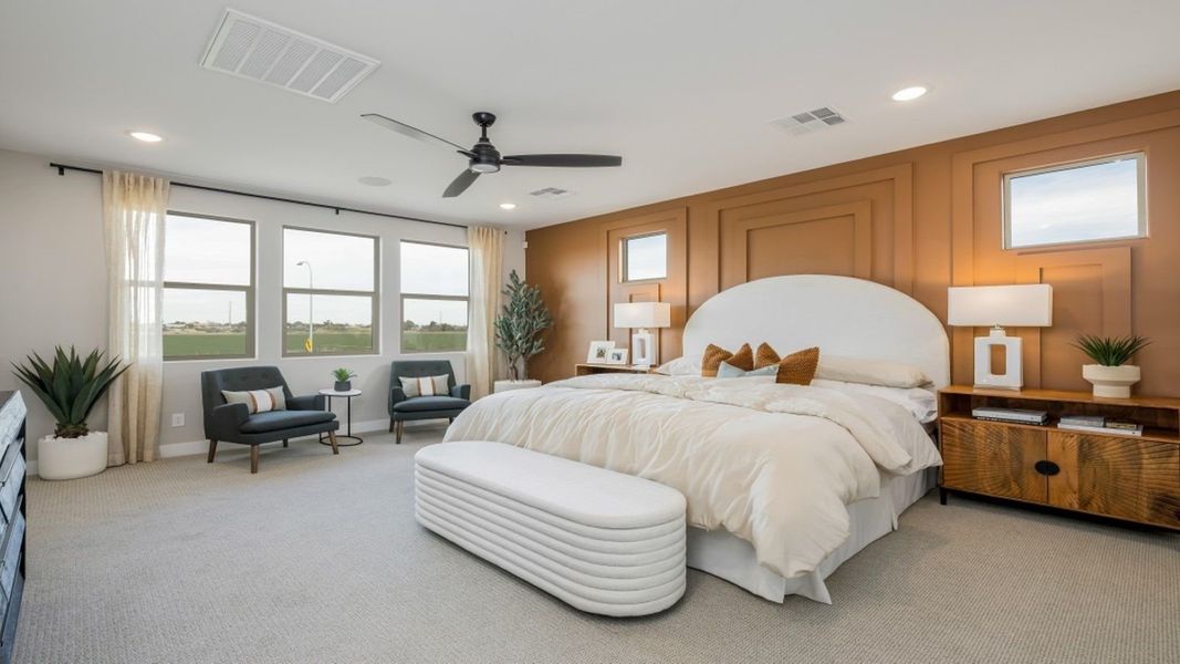 Furnished interior in a model home at Eminence at Alamar in Avondale (Image 25).
