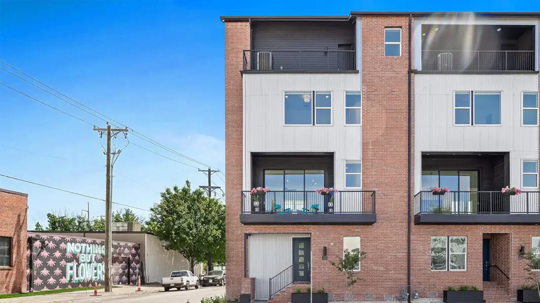 Condo located in Foundry Row, Dallas, highlighting architectural design (Image 2).