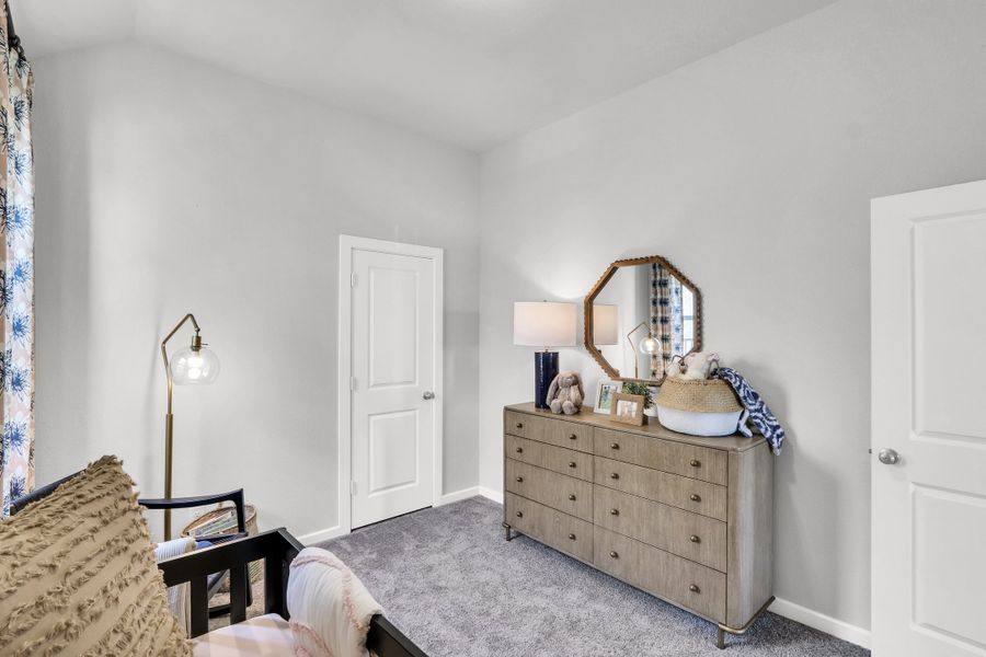 Furnished interior in a model home at Lago Mar  50'  &  55' in Texas City (Image 16).